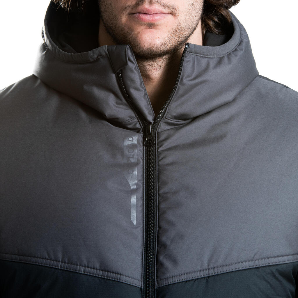 Adult Rugby Club Coach Short Parka R500 - Black