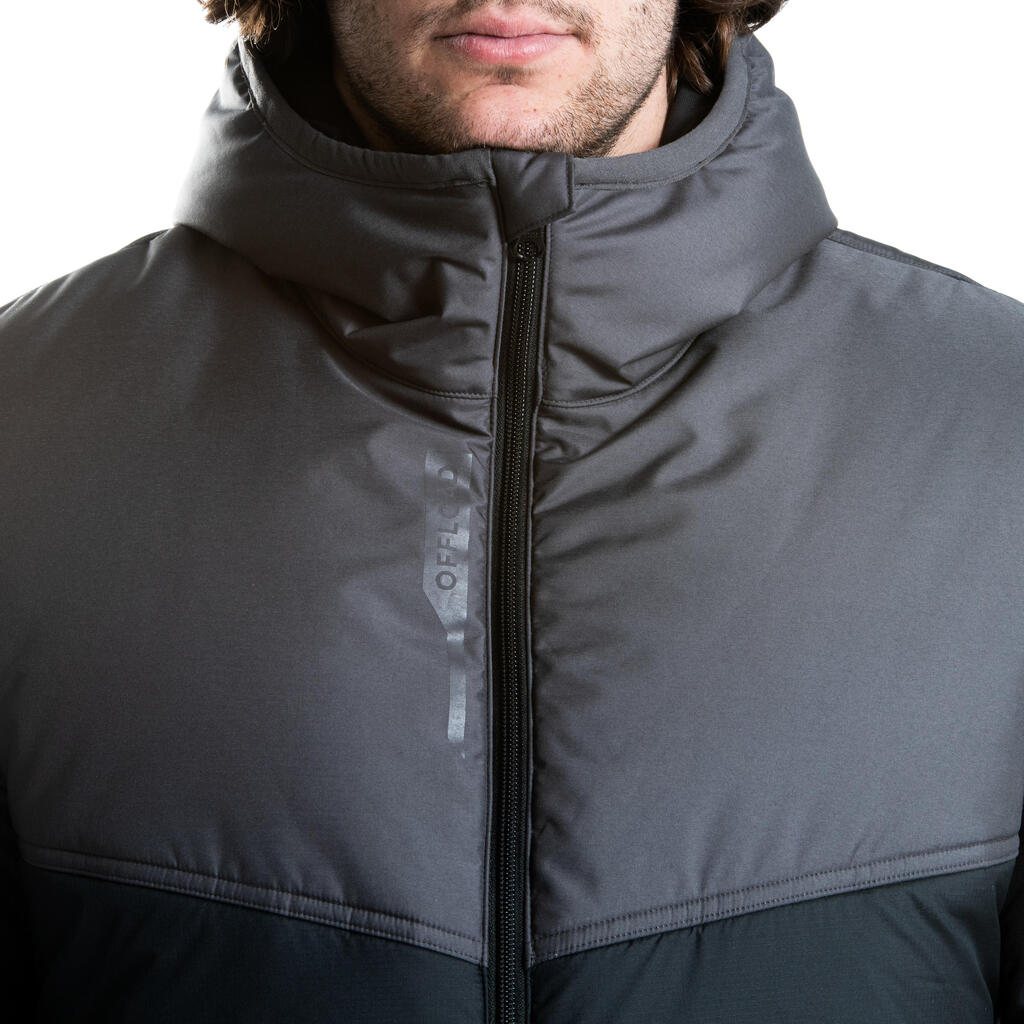 Adult Rugby Club Coach Short Parka R500 - Black