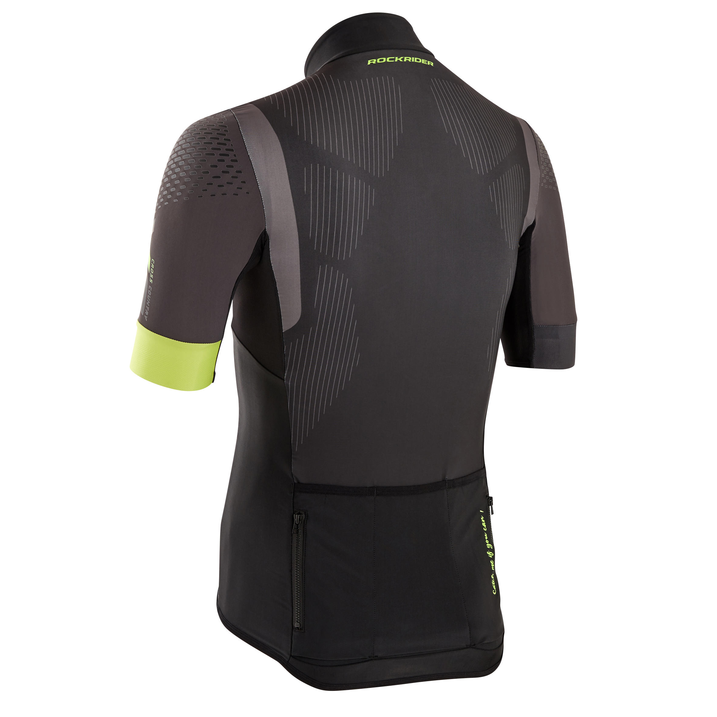 XC Marathon Mountain Biking Jersey - Black 3/10