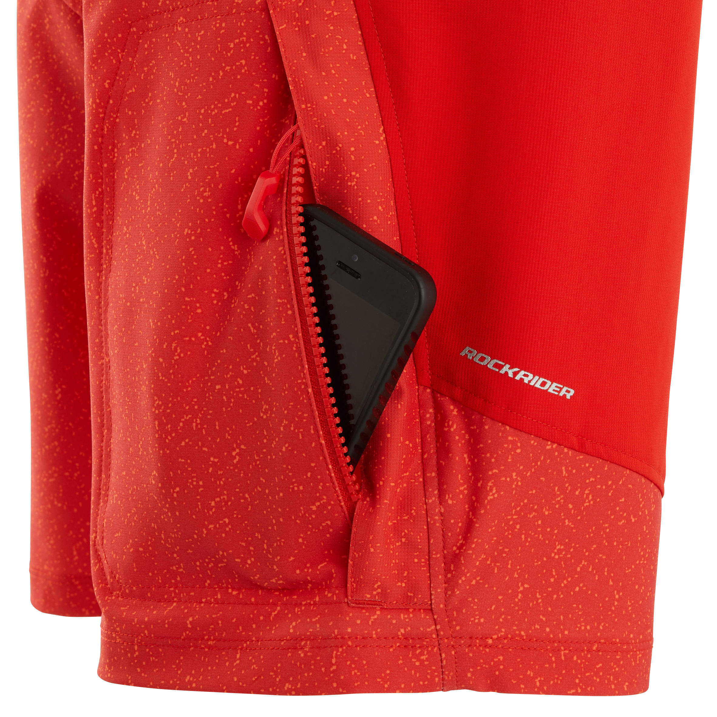 Men's Mountain Bike Shorts ST 500 - Red -  5
