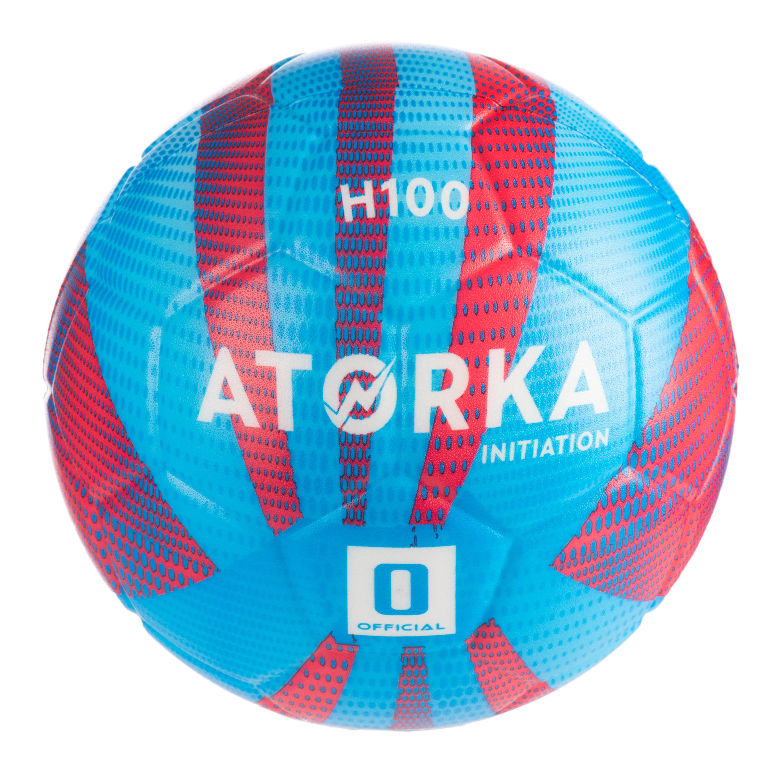 Minge Handbal H100 Mărimea 0 Albastru/Roșu Copii ATORKA imagine 2022