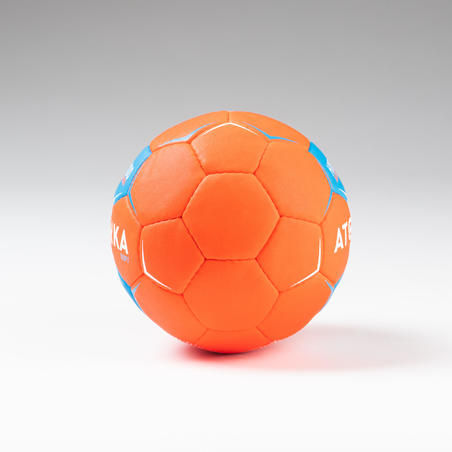 Гандбольний м'яч H100 Soft дитячий, розмір 0 - Помаранчевий