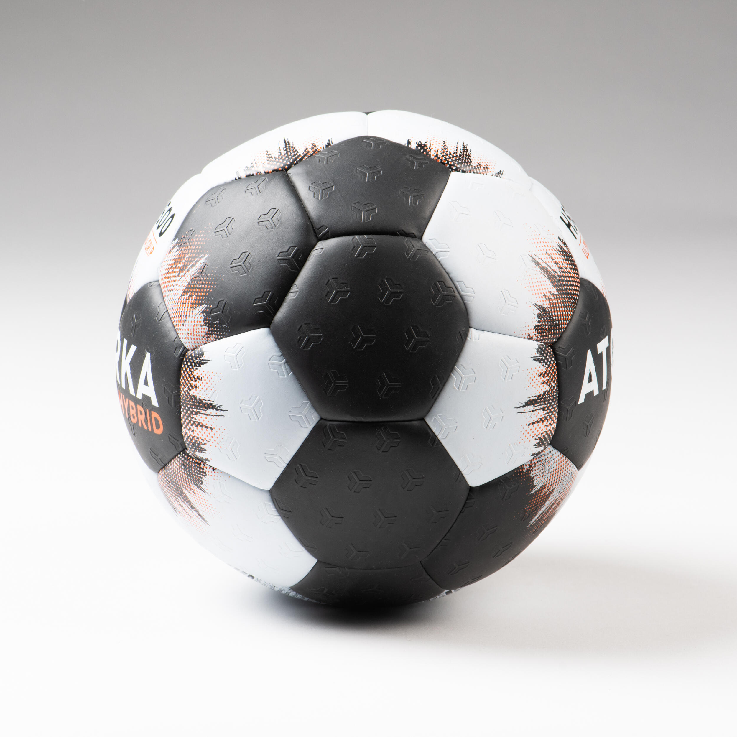 Bola de Andebol Homem H500 T3 Preto/Cinzento 3/5