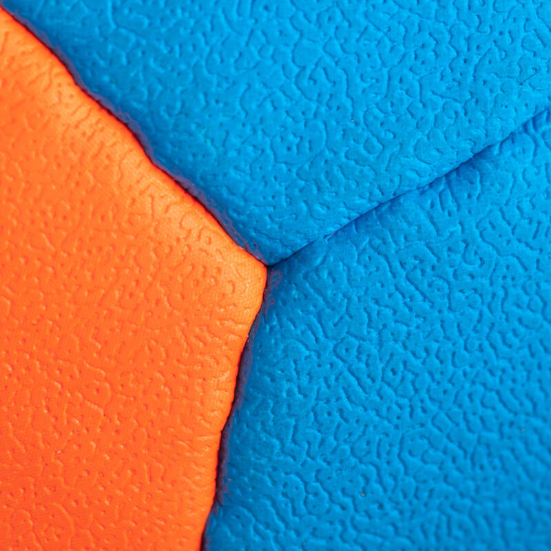 Handbal voor kinderen H100 Soft maat 1 blauw oranje