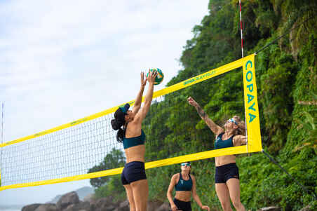 Beach Volleyball BVB900 FIVB - Green/Yellow