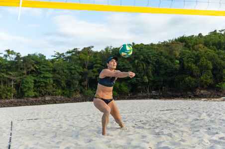 Beach Volleyball BVB900 FIVB - Green/Yellow