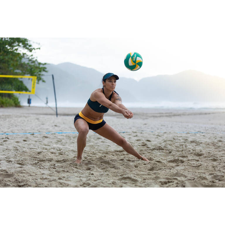 Beach Volleyball BVB900 FIVB - Green/Yellow