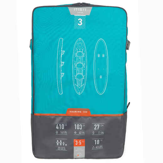 
      CARRY BACKPACK FOR THE INFLATABLE X100 3P KAYAK
  