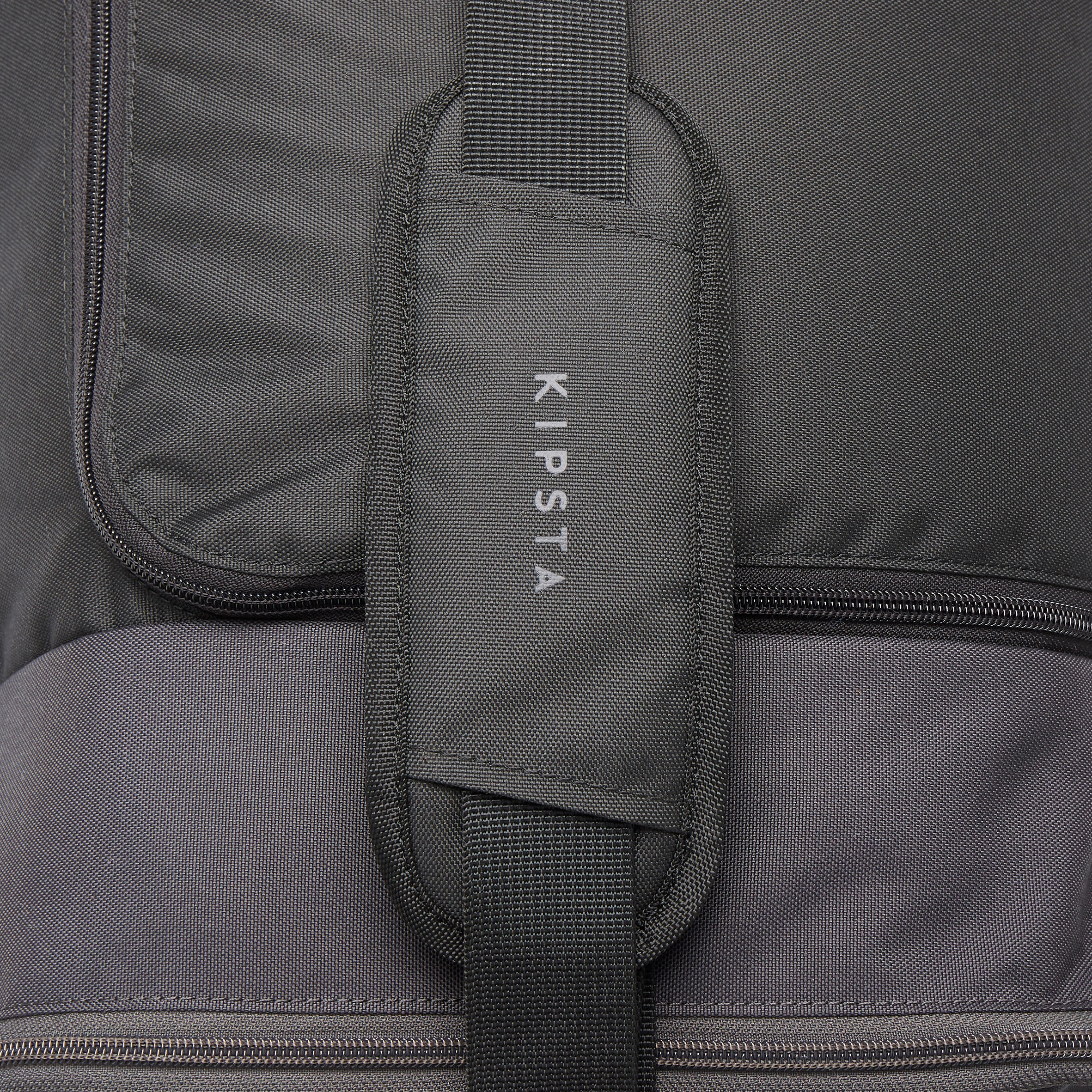 55 L Essential Sports Bag - [EN] graphite grey, [EN] smoked black - Kipsta  - Decathlon