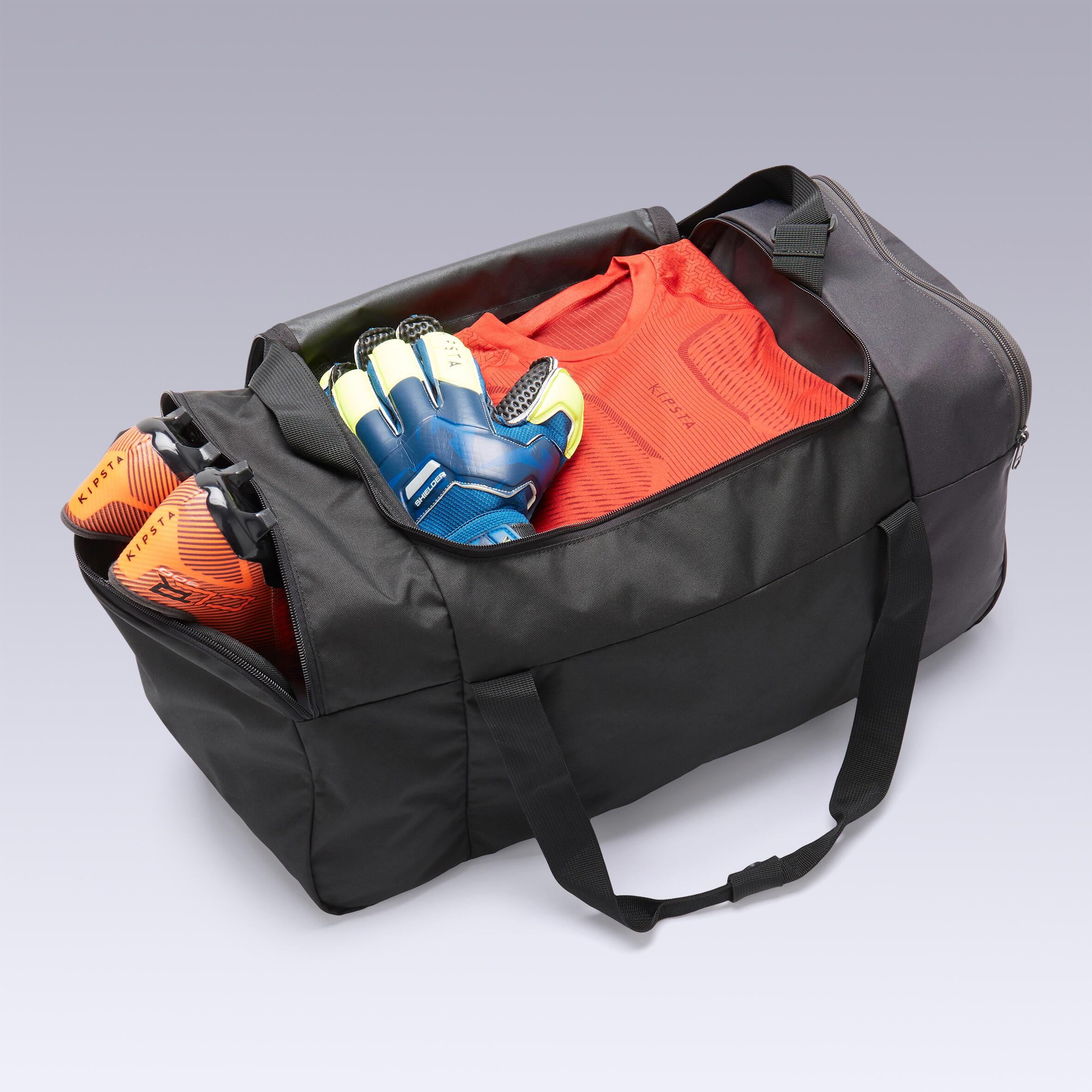 55L Sports Bag Essential - Black 6/11