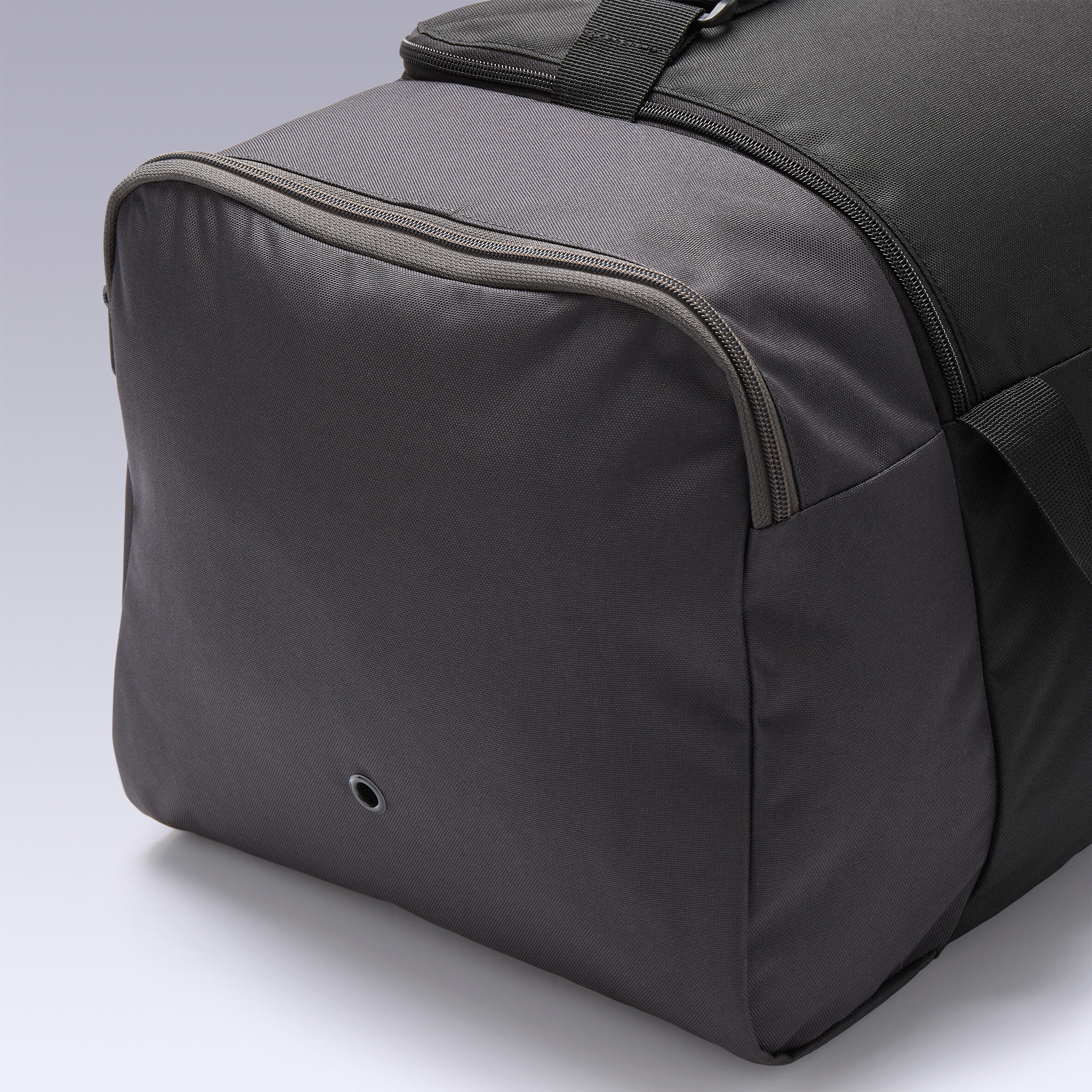 55 L Essential Sports Bag - [EN] graphite grey, [EN] smoked black - Kipsta  - Decathlon