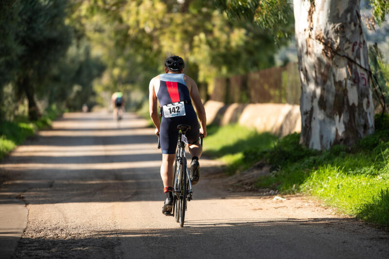 Kombinezon do triathlonu Van Rysel Trifonction SD męski na krótki dystans