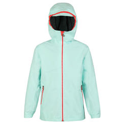 Kid's sailing waterproof jacket SAILING 100 - Mint