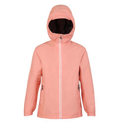 Kid's sailing waterproof jacket SAILING 100 - Pink CN