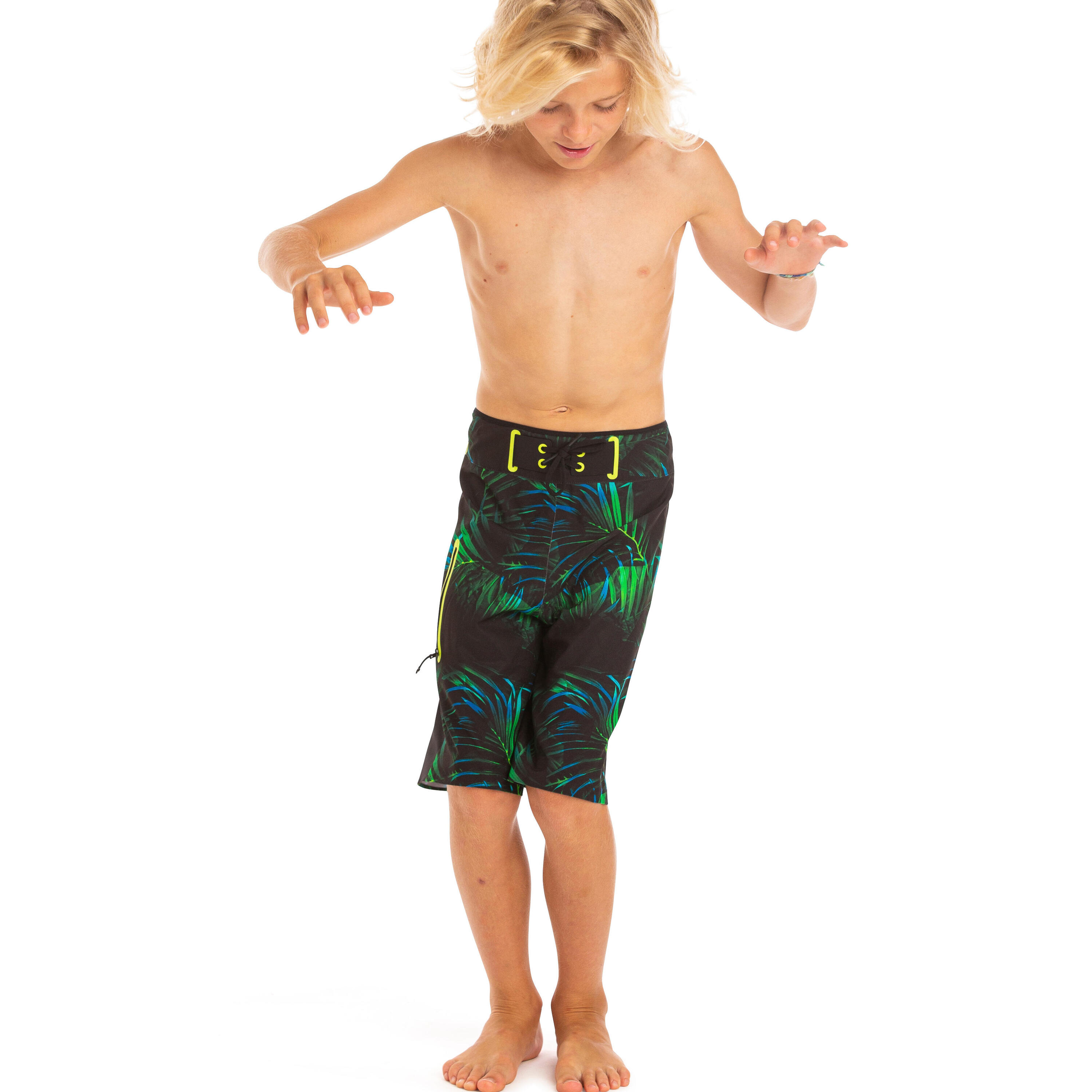 swim shorts/boardshort 900 black green 6/15