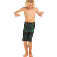 swim shorts/boardshort 900 black green