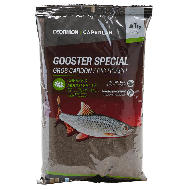 Lokvoer Gooster Special grote voorn zwart 1 kg