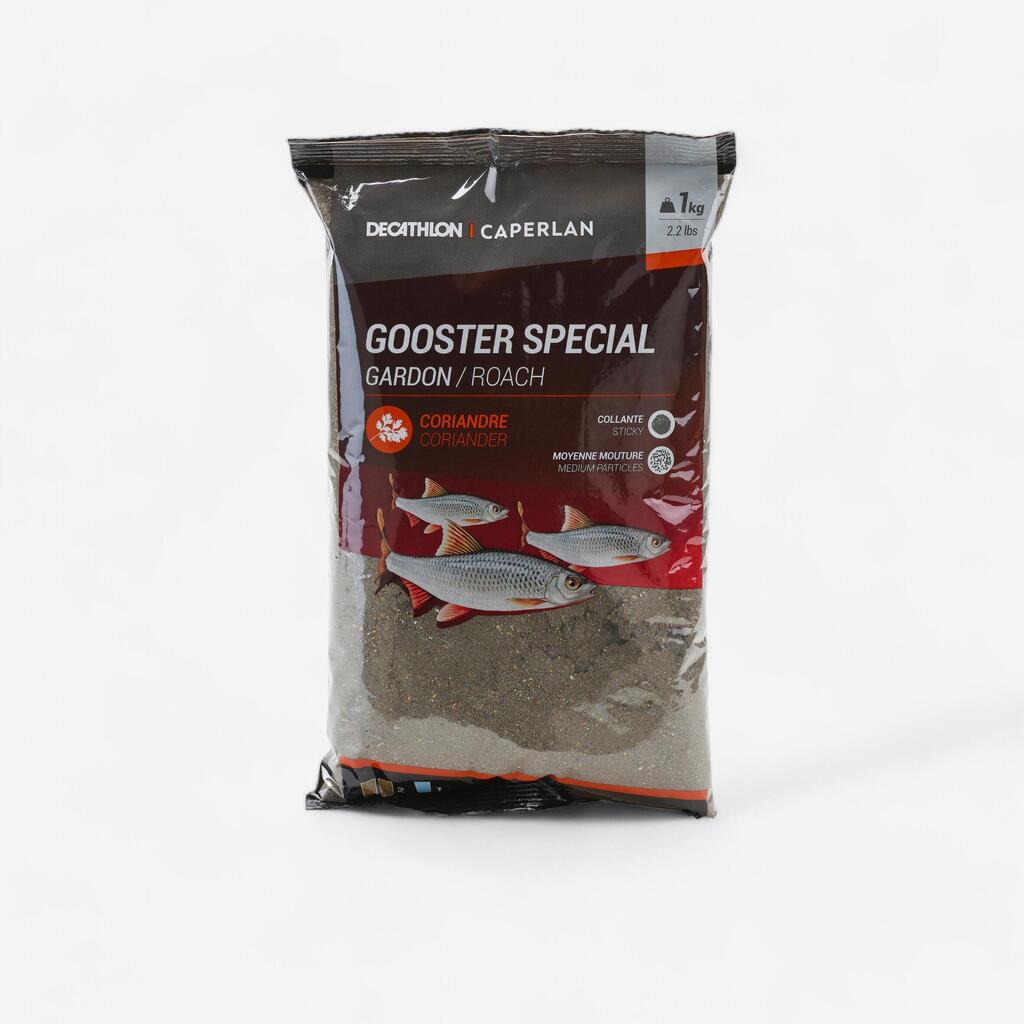 Črna vaba za ribolov rdečeok GOOSTER SPECIAL (1 kg)