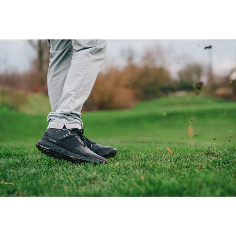 Men's Golf Shoes Grip Winter - Black 