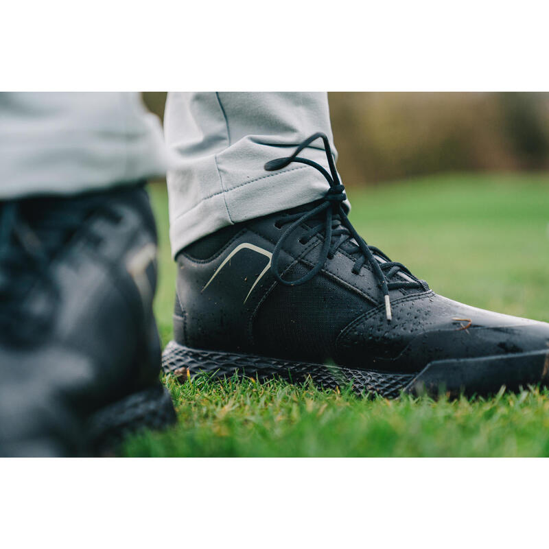 Golfschoenen voor heren Grip winter zwart