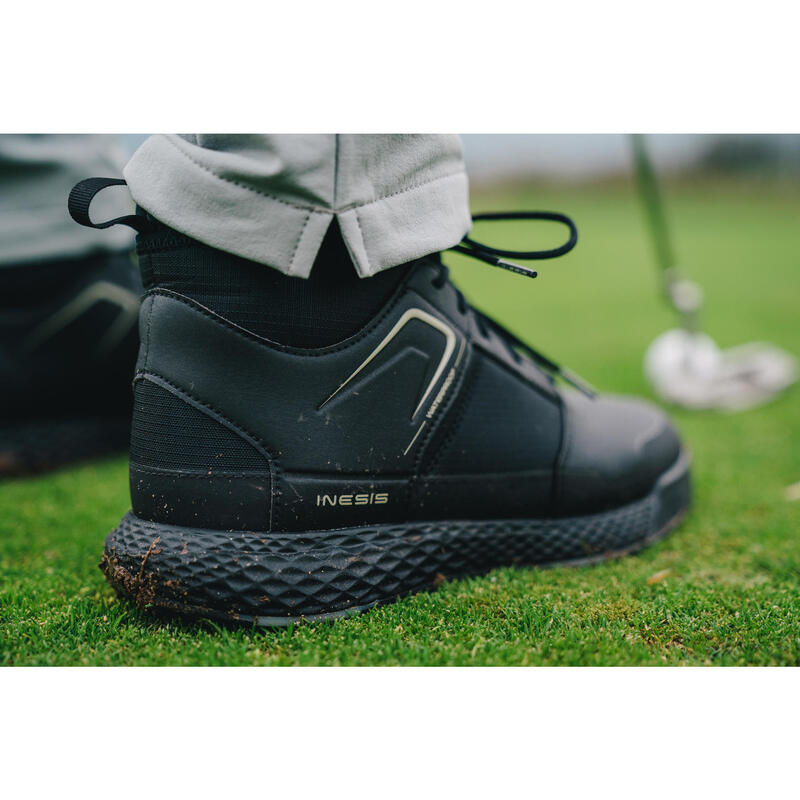 Calçado de golf Grip Homem Inverno Preto