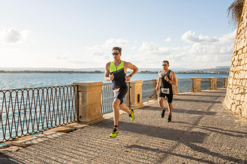 Kombinezon do triathlonu Van Rysel Trifonction SD męski na krótki dystans