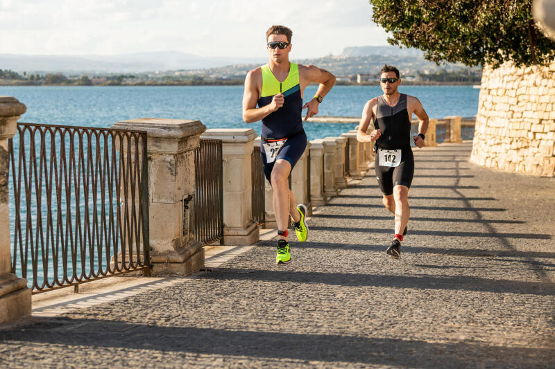 Kombinezon do triathlonu Van Rysel Trifonction SD męski na krótki dystans