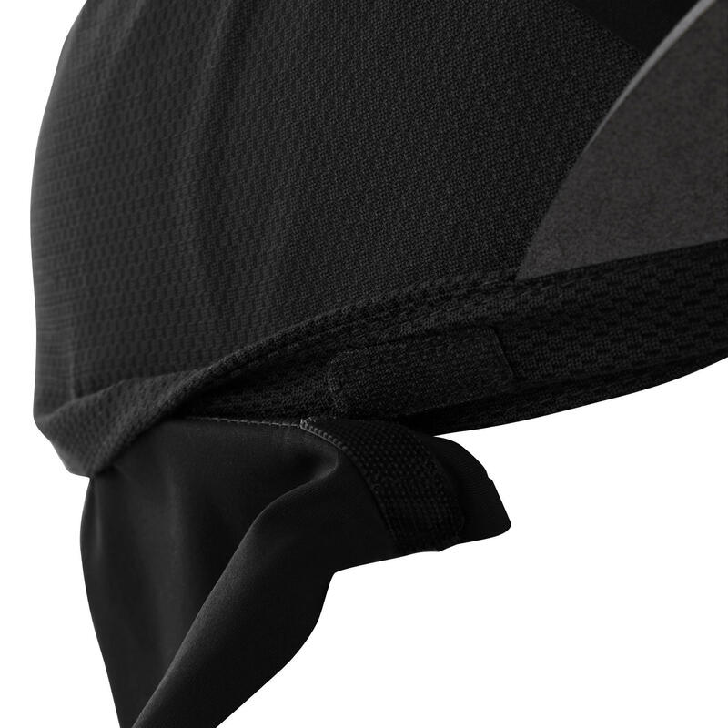 TRAIL RUNNING CAP - EVADICT LIGHTWEIGHT FLEXIBLE DESERT - BLACK