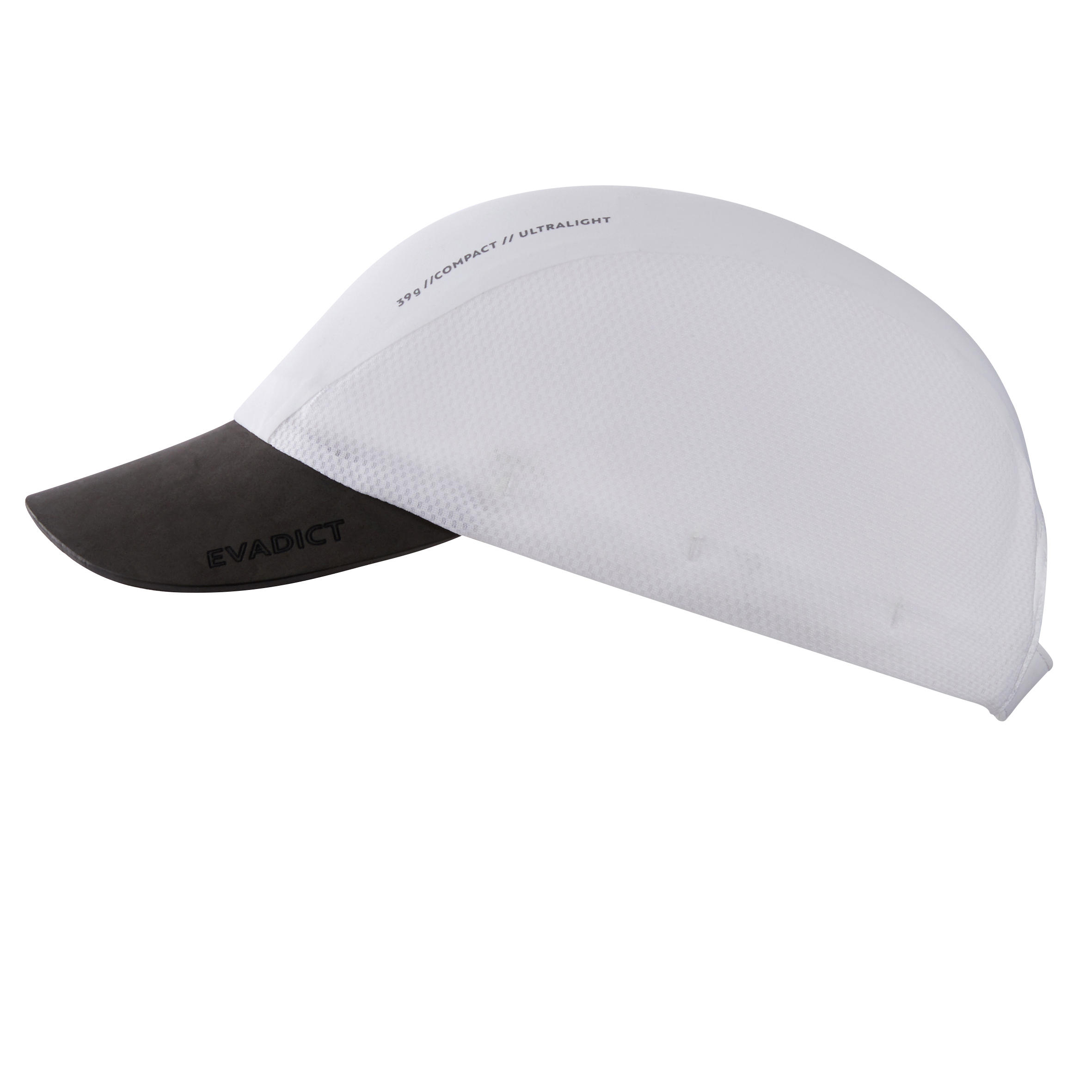 Decathlon Unisex Trail Running Cap Evadict Ultra Light - White