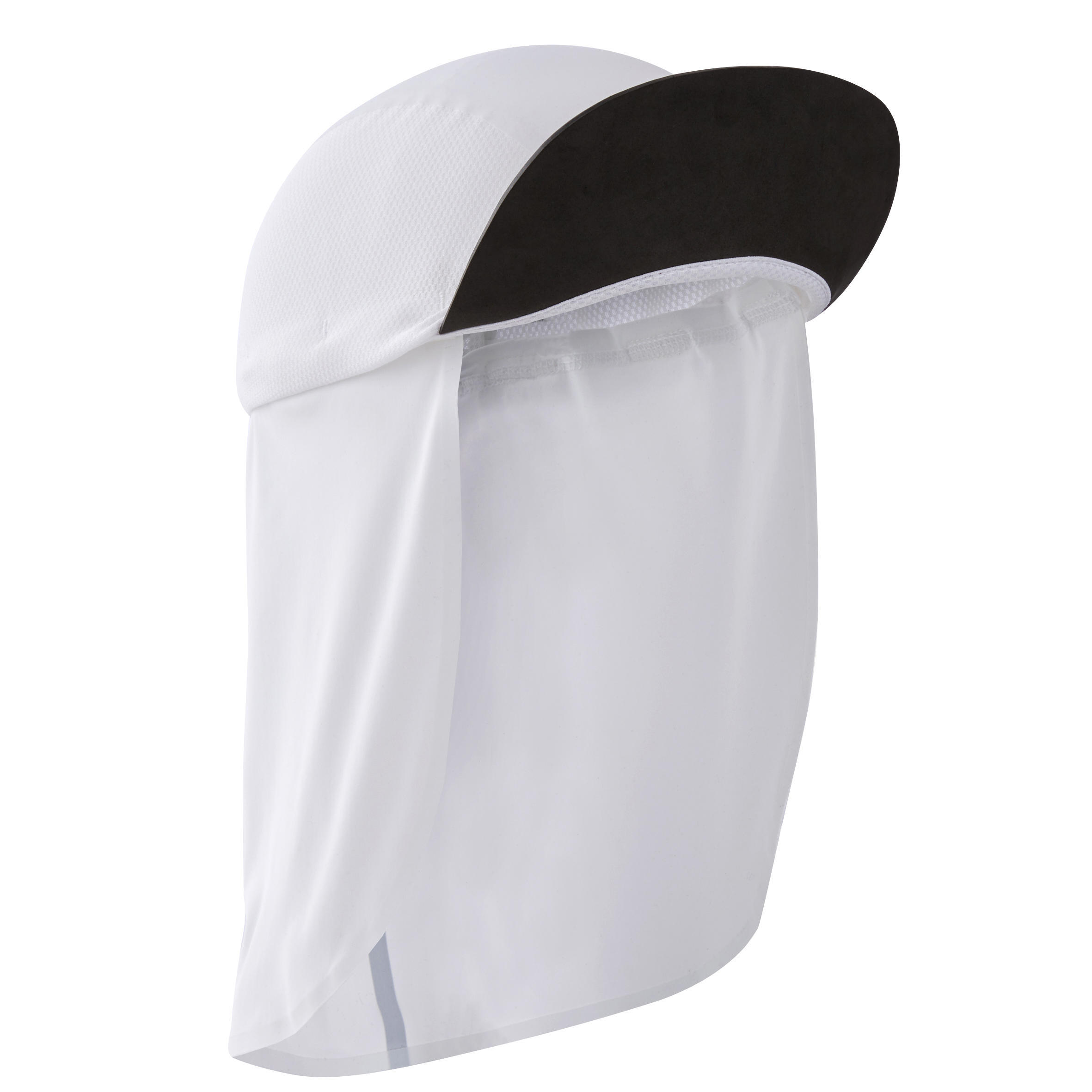 Unisex Trail Running Cap - Kiprun Flexible Desert Cap White 3/21