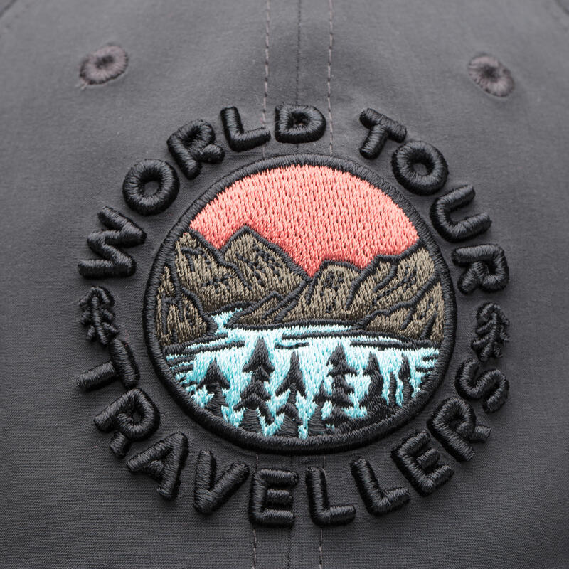 TRAVEL 500 Ventilated Cap - Carbon Grey