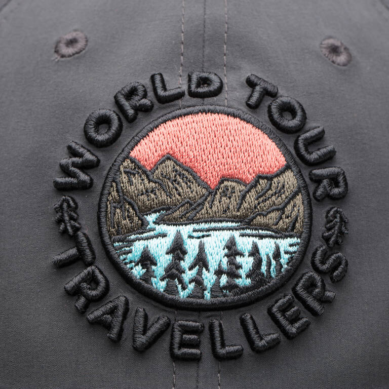 TRAVEL 500 Ventilated Cap - Carbon Grey