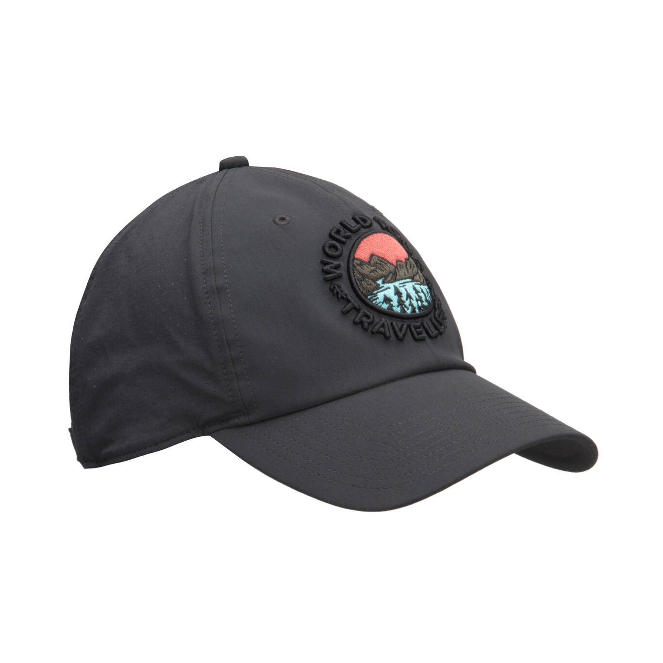 TRAVEL 500 Ventilated Cap - Carbon Grey