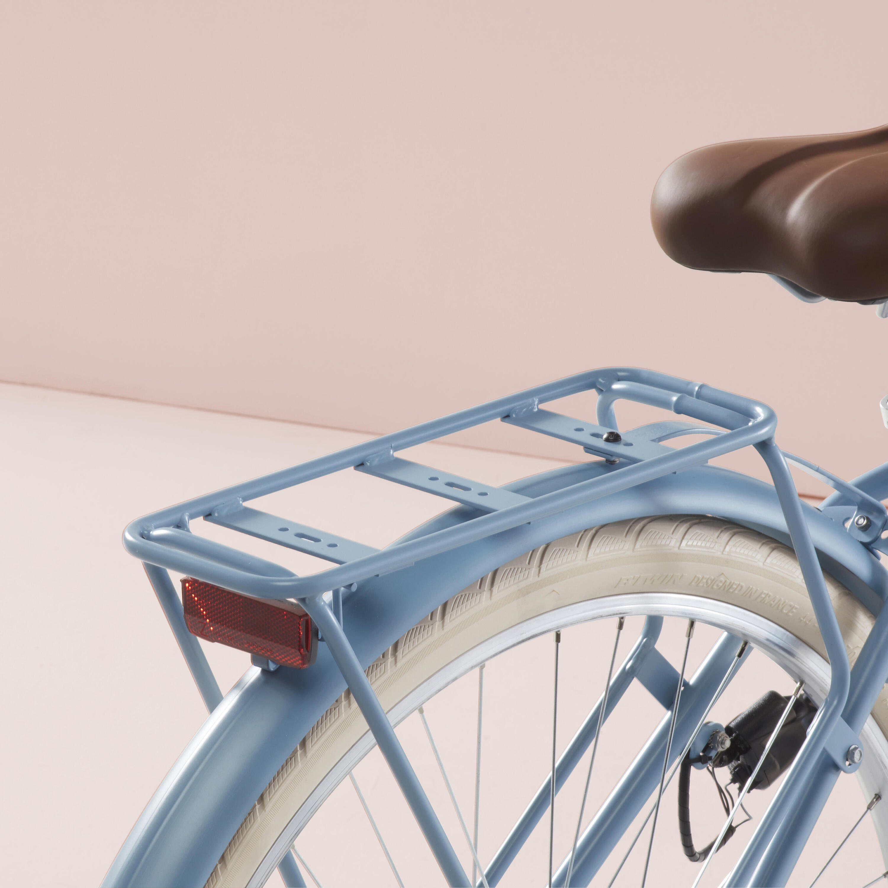 Second Hand - Bici città ELOPS 520 telaio basso blu jeans 63/68