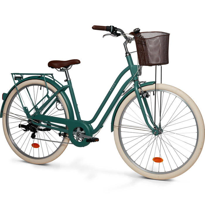 Bicicleta Clasica Holandesa Elops 520 Cuadro Bajo Mint Elops