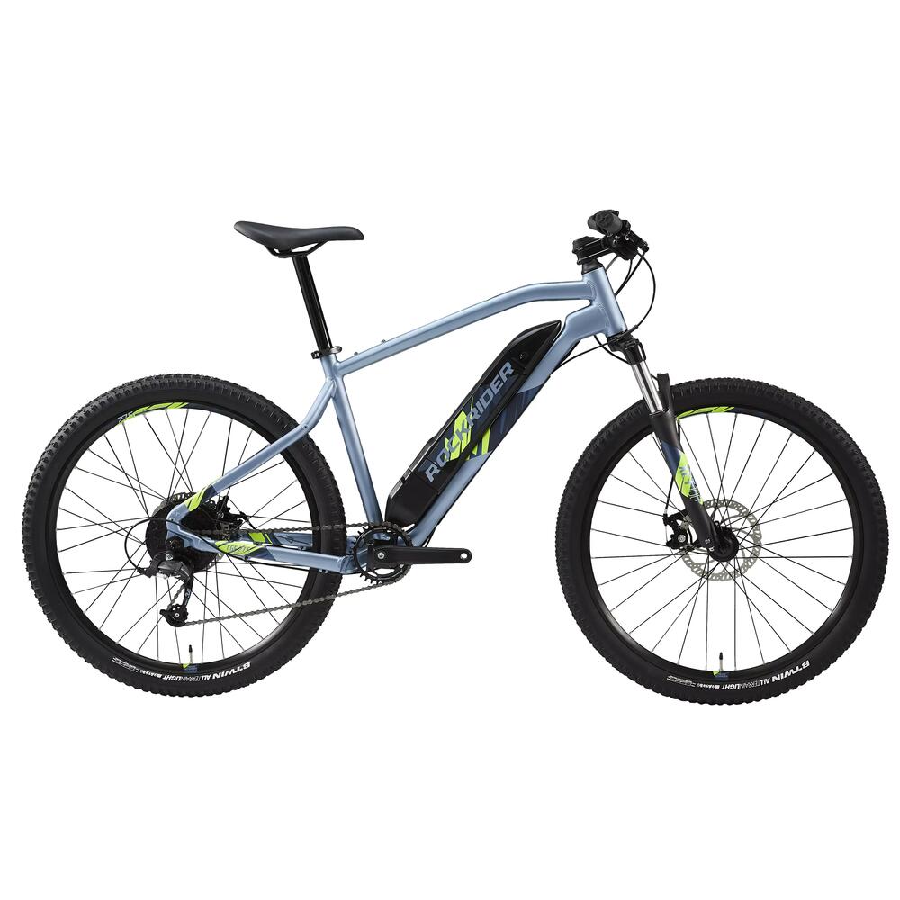 E-ST 100 ROCKRIDER ELEKTROMOS MTB KÉK