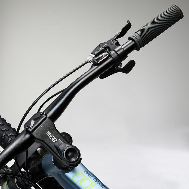 Vélo VTT électrique semi-rigide 27'5", E-ST 100 BLEU