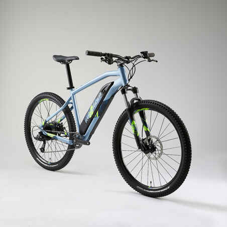 Elektrinis „hardtail“ kalnų dviratis „E-ST 100“, 27,5 col., mėlynas