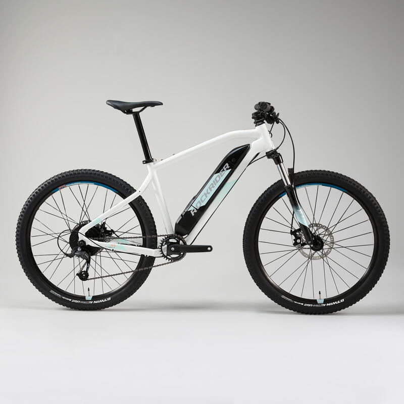 hecho Tratamiento Preferencial flotante Bicicleta eléctrica de montaña mujer 27,5" Rockrider Ebike ST 100 blanco | Decathlon hecho Tratamiento Preferencial flotante Bicicleta eléctrica de montaña mujer 27,5" Rockrider Ebike ST 100 blanco | Decathlon