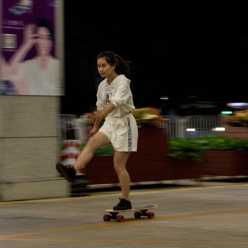 KAYKAY/LONGBOARD AYAKKABISI - VULCA 100 OXELO