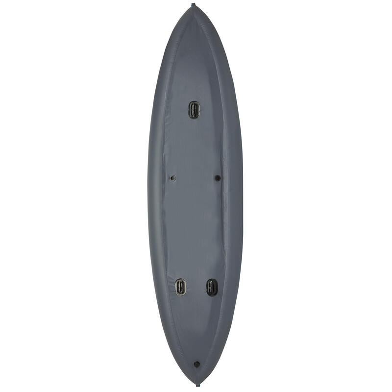 PRODUCTO OCASIÓN - CLASE B: : Kayak Canoa Travesía X100+ Drop Stitch Hinchable