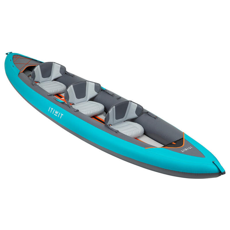 Cámara Fondo Hinchable Drop Stitch Kayak X100+ 3 Plazas