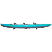 3-seats Inflatable Kayak - X 100+ Light Blue