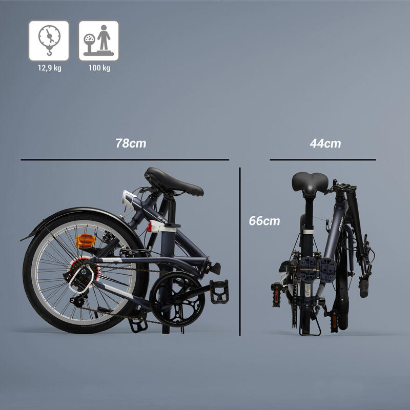 VELO PLIANT TILT 500 BTWIN Decathlon