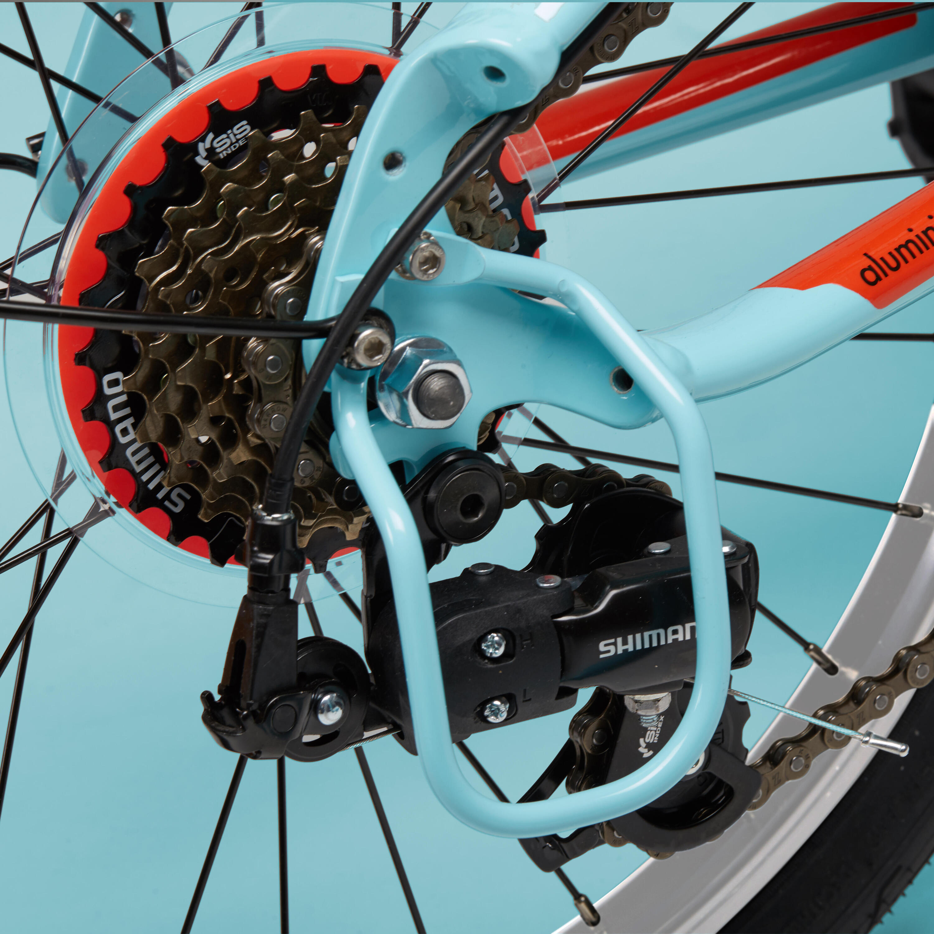 Folding Bike Tilt 500 - Light Blue 4/14