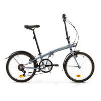 Tilt 120 Folding Bike - Grey