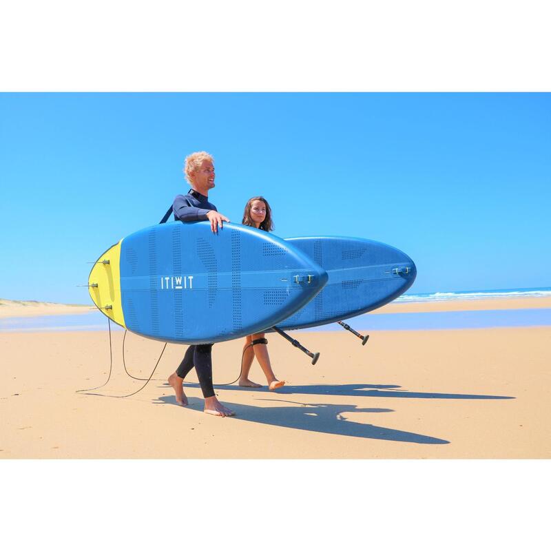 Nafukovací paddleboard Surf Longboard 500 10' 140 l modrý