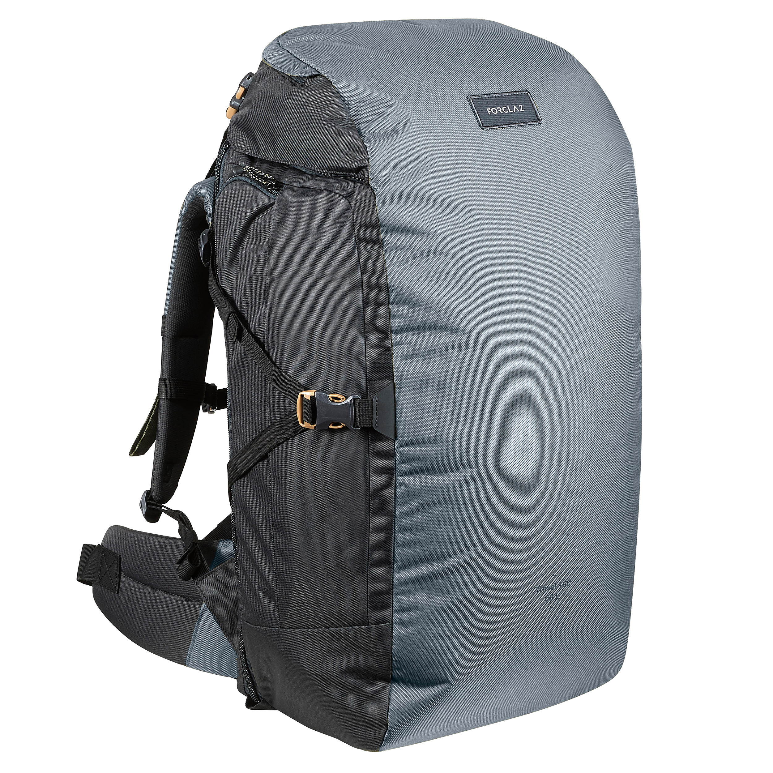 Mochila de montaña y trekking viaje 60 L Forclaz Travel 100 FORCLAZ |  Decathlon