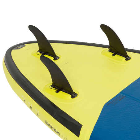 Surf Stand-Up Paddle Inflatable Fin Tool-Free Not FCS-Compatible Itiwit 500