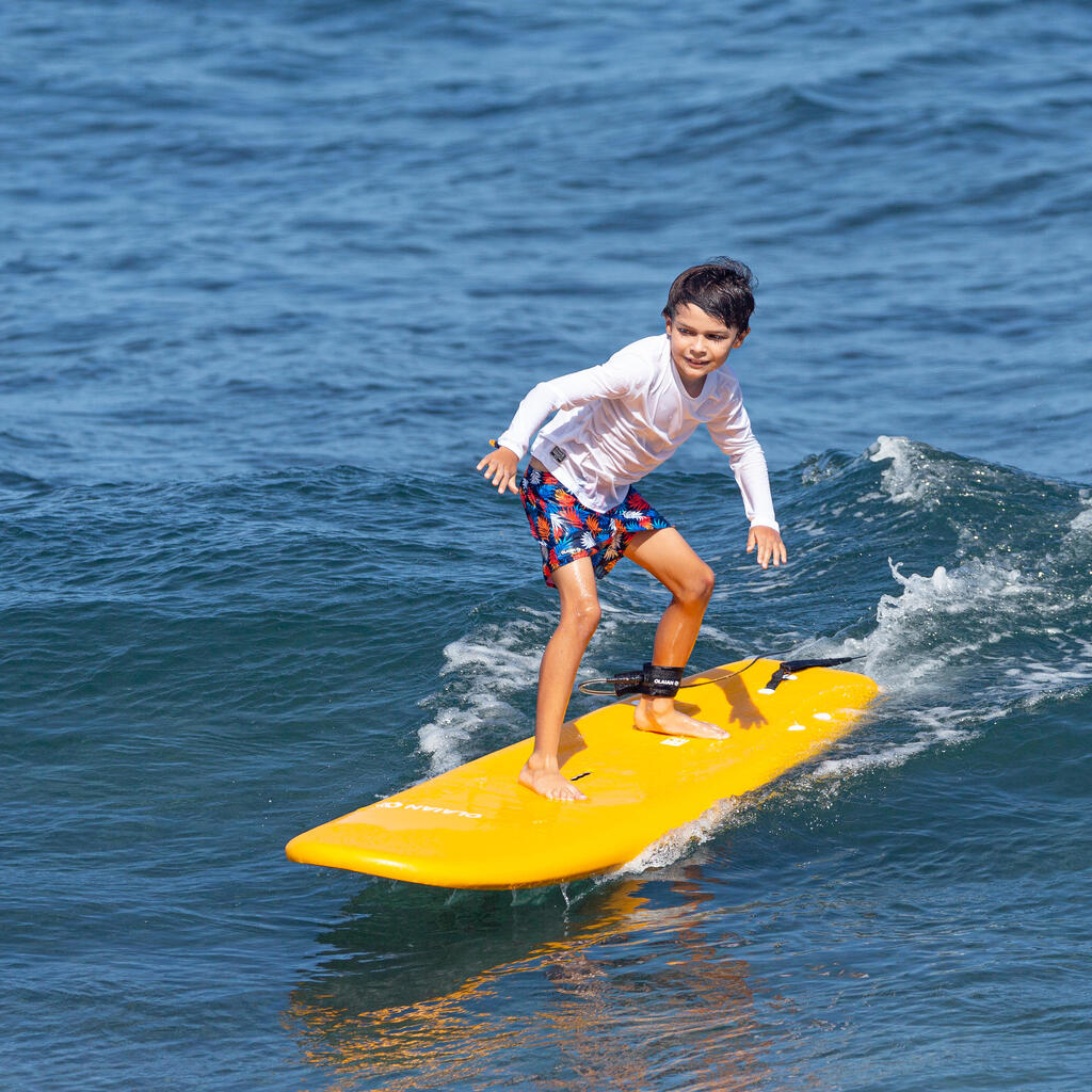 Boy's swim shorts - 100 happysurf red